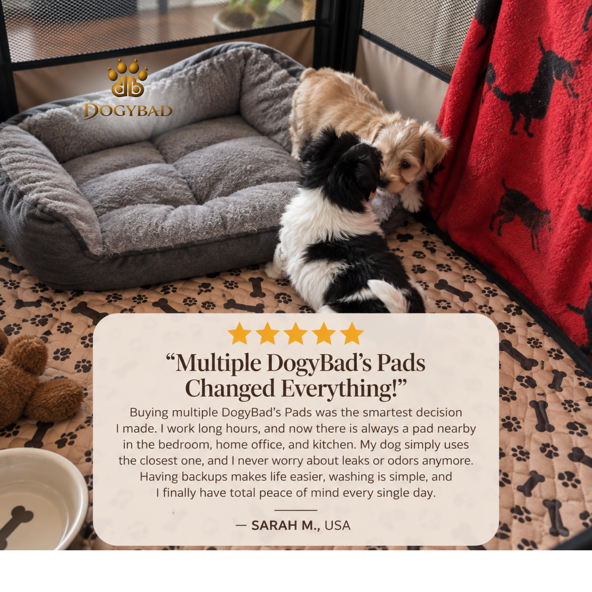 DogyBad Reusable Pet Pads