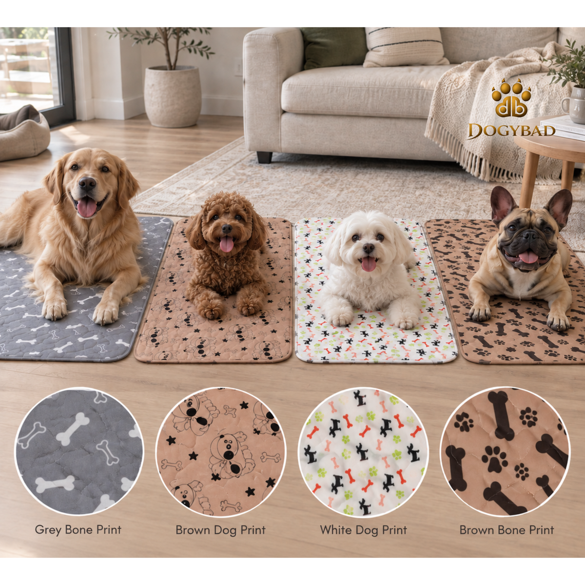 DogyBad Reusable Pet Pads